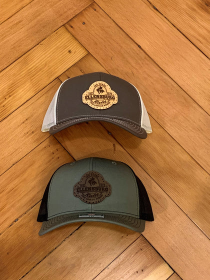 100th Leather Patch Hat