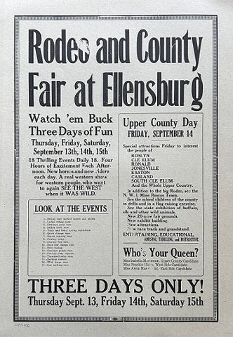 Reproduction Print of the 1923 Poster