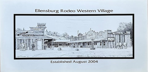 Poster - Western Village